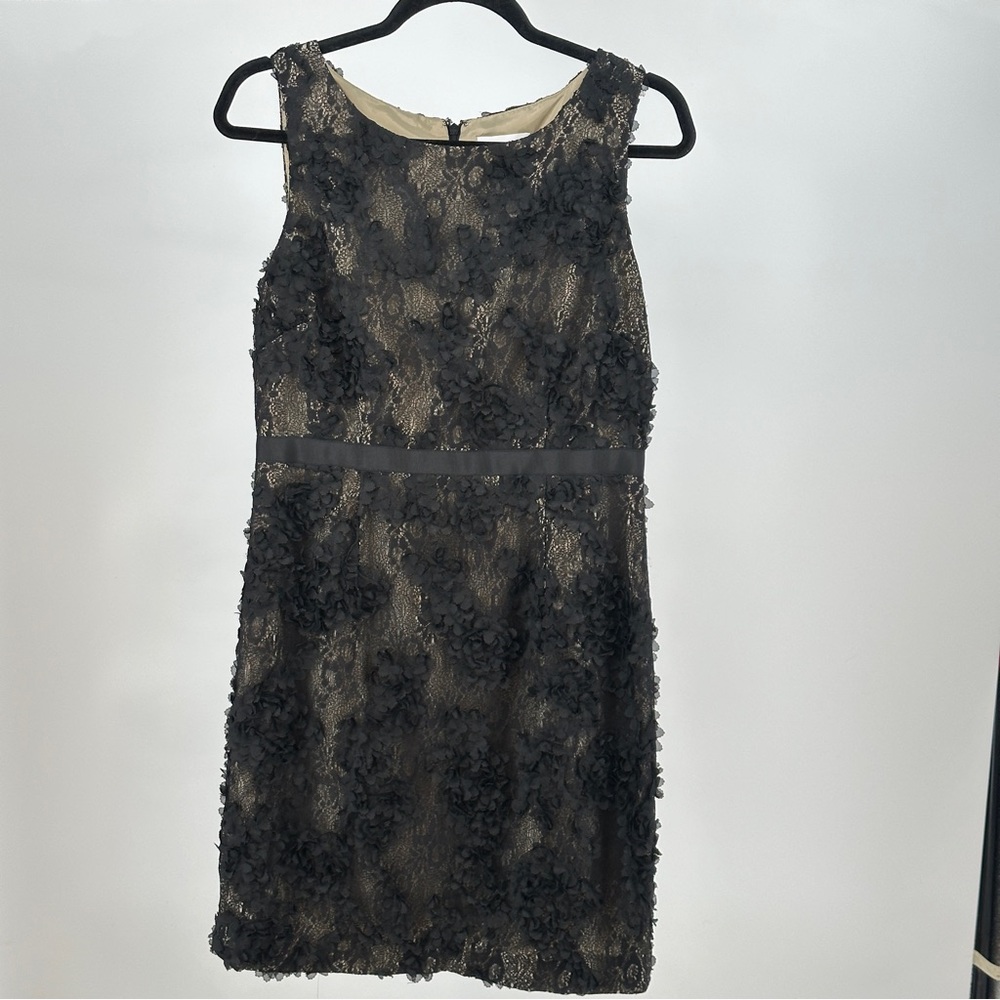 Calvin Klein Black Lace Midi Dress